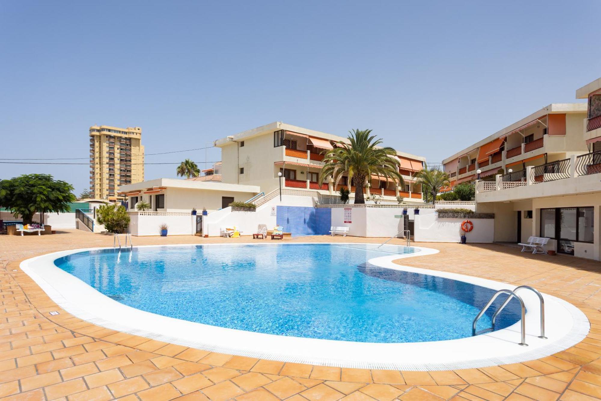 Frontline Playa Las Vistas With Pool, Parking, Sea Los Cristianos  Dış mekan fotoğraf