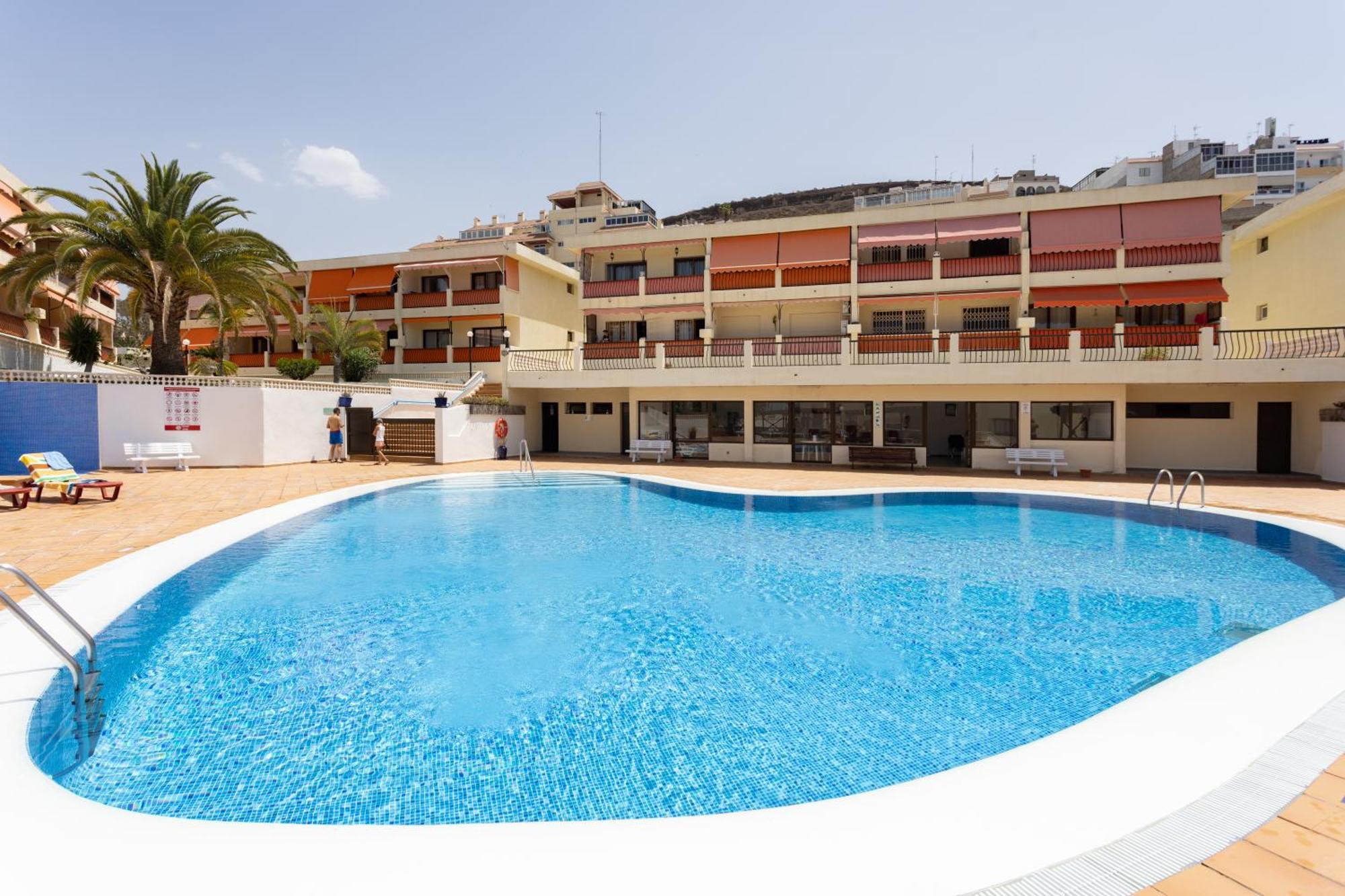 Frontline Playa Las Vistas With Pool, Parking, Sea Los Cristianos  Dış mekan fotoğraf