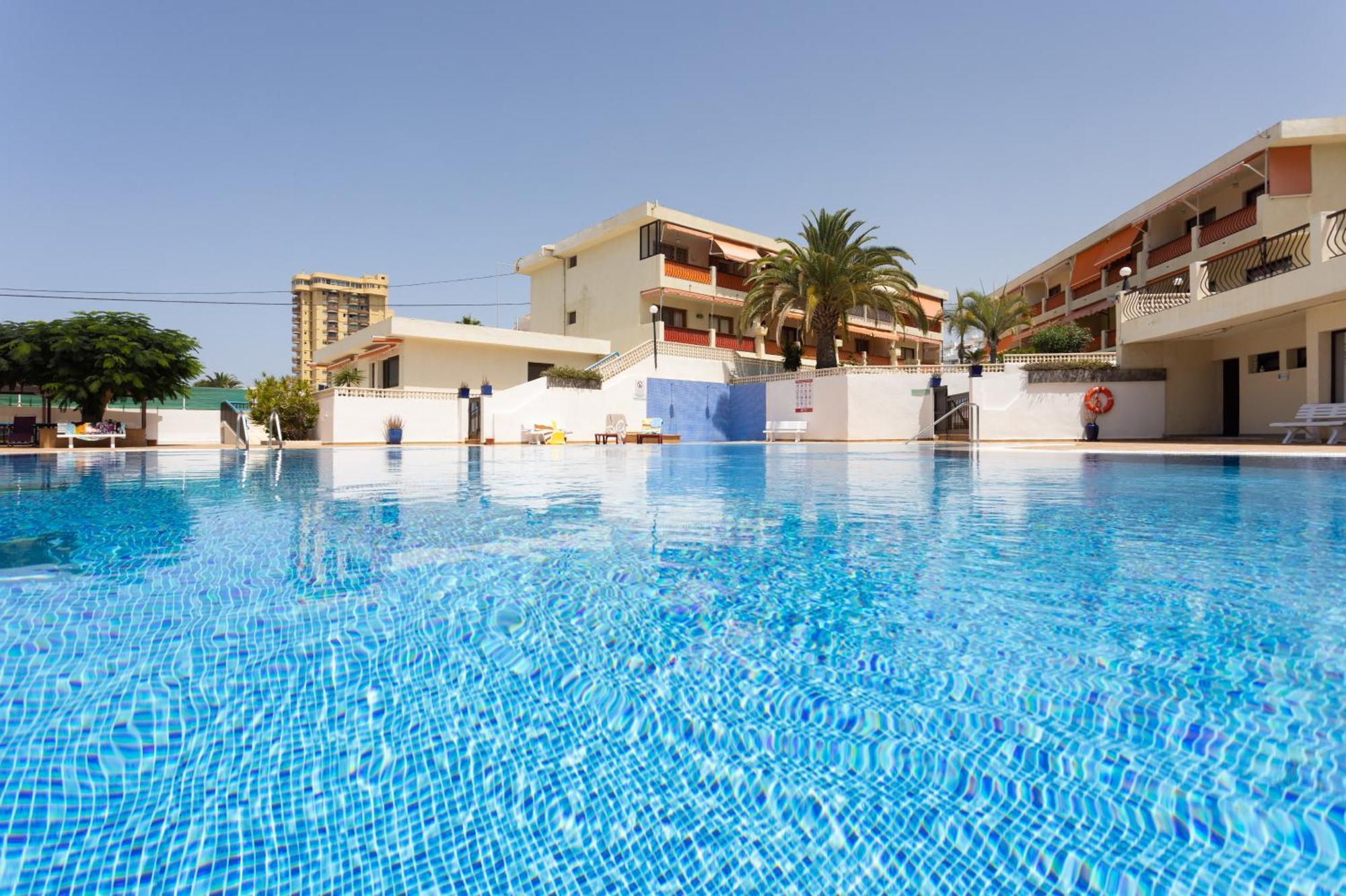 Frontline Playa Las Vistas With Pool, Parking, Sea Los Cristianos  Dış mekan fotoğraf